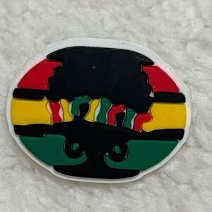NEW: Croc Shoe Charm (African Art)